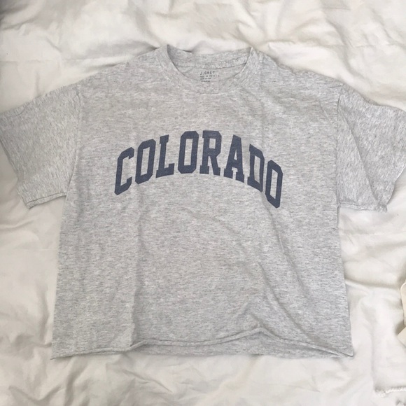Brandy Melville Tops - Brandy Melville Colorado Cropped Tee